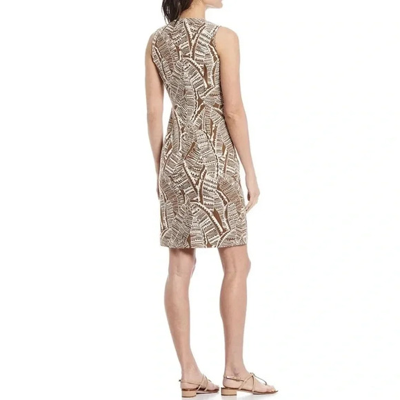 J. McLaughlin Anne Sleeveless Printed Sheath Dress size 4 - Picture 2 of 13